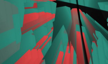 Color background design. Abstract background with shapes. Cool background design for posters.