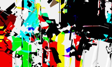 Color background design. Abstract background with shapes. Cool background design for posters.