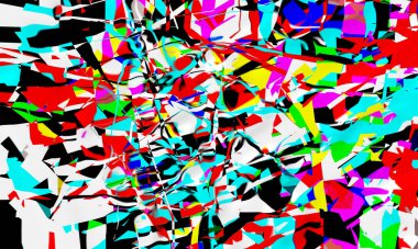 Color background design. Abstract background with shapes. Cool background design for posters.