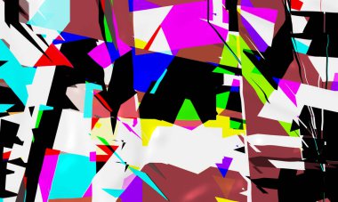 Color background design. Abstract background with shapes. Cool background design for posters.