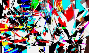 Color background design. Abstract background with shapes. Cool background design for posters.