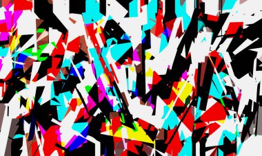 Color background design. Abstract background with shapes. Cool background design for posters.