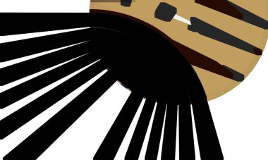 Color background design. Abstract background with shapes. Cool background design for posters.