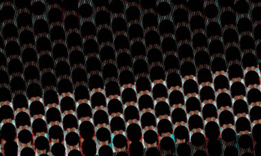 Color background design. Abstract background with shapes. Cool background design for posters.