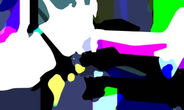 Color background design. Abstract background with shapes. Cool background design for posters.