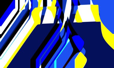 Color background design. Abstract background with shapes. Cool background design for posters.