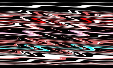 Tasarım için renkli soyut psikedelik sanat dokusu arkaplanı.