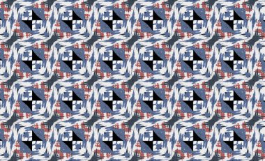 Tasarım için renkli soyut psikedelik sanat dokusu arkaplanı.