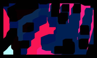 Tasarım için renkli soyut psikedelik sanat dokusu arkaplanı.