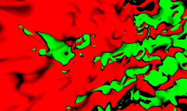 Tasarım için renkli soyut psikedelik sanat dokusu arkaplanı.