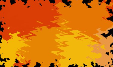 Tasarım için renkli soyut psikedelik sanat dokusu arkaplanı.