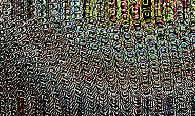 Tasarım için renkli soyut psikedelik sanat dokusu arkaplanı.