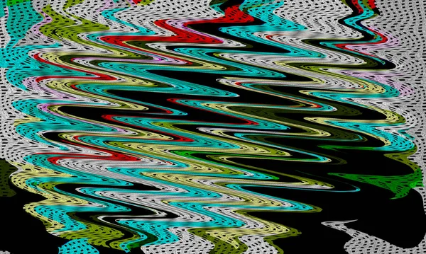 Kleurrijke Abstracte Psychedelische Kunst Textuur Achtergrond Voor Design — Stockfoto