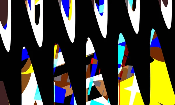 Красочный Абстрактный Психоделический Фон Дизайна — стоковое фото