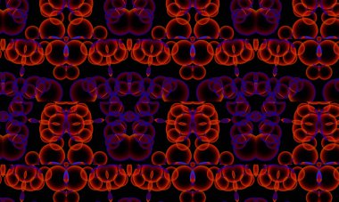 Tasarım için renkli soyut psikedelik sanat dokusu arkaplanı.