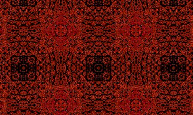 Tasarım için renkli soyut psikedelik sanat dokusu arkaplanı.