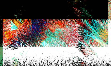 Tasarım için renkli soyut psikedelik sanat dokusu arkaplanı.