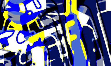 Soyut parlak renkli arkaplan. İşiniz için güzel bir illüstrasyon