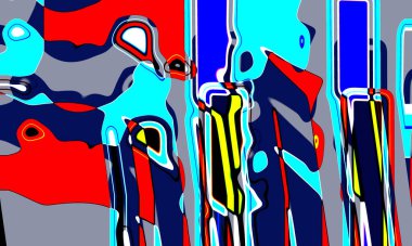 Soyut parlak renkli arkaplan. İşiniz için güzel bir illüstrasyon