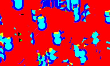 Soyut parlak renkli arkaplan. İşiniz için güzel bir illüstrasyon