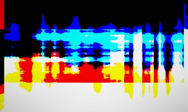 Bright artistic splashes with abstract color texture. Modern futuristic pattern. dynamic background