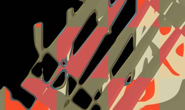 Bright artistic splashes with abstract color texture. Modern futuristic pattern. dynamic background