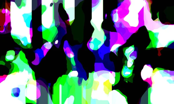 Bright Artistic Splashes Abstract Color Texture Modern Futuristic Pattern Dynamic — 图库照片