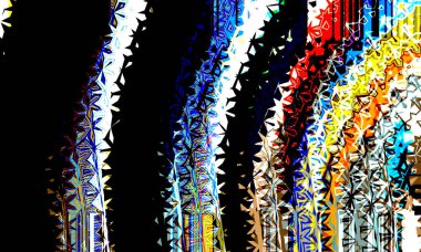 Bright artistic splashes with abstract color texture. Modern futuristic pattern. dynamic background