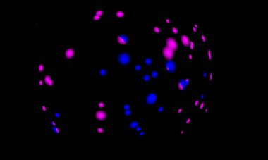 Bright artistic splashes with abstract color texture. Modern futuristic pattern. dynamic background