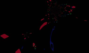 Bright artistic splashes with abstract color texture. Modern futuristic pattern. dynamic background