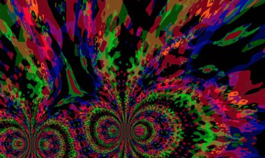 Bright artistic splashes with abstract color texture. Modern futuristic pattern. dynamic background