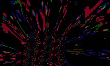 Bright artistic splashes with abstract color texture. Modern futuristic pattern. dynamic background