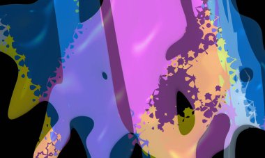 Light effects. Neon glow. Festive decoration. Colorful abstract background