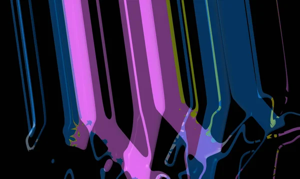 Lichteffecten Neon Gloed Feestelijke Versiering Kleurrijke Abstracte Achtergrond — Stockfoto