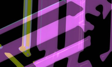 Light effects. Neon glow. Festive decoration. Colorful abstract background