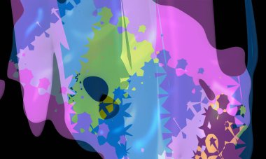 Light effects. Neon glow. Festive decoration. Colorful abstract background