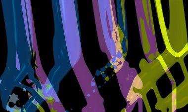 Light effects. Neon glow. Festive decoration. Colorful abstract background