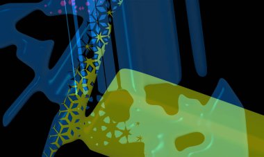 Light effects. Neon glow. Festive decoration. Colorful abstract background