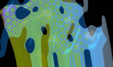 Light effects. Neon glow. Festive decoration. Colorful abstract background