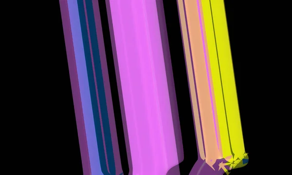 Efekty Świetlne Neonowy Blask Świąteczna Dekoracja Kolorowe Abstrakcyjne Tło — Zdjęcie stockowe