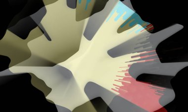 Light effects. Neon glow. Festive decoration. Colorful abstract background