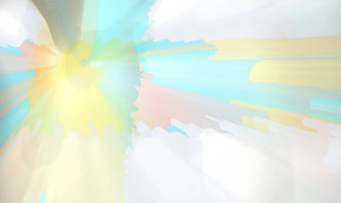 Light effects. Neon glow. Festive decoration. Colorful abstract background
