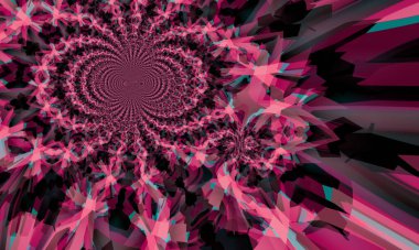 illustration of colorful decorative texture painting. Vibrant paint pattern backdrop