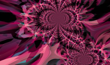 illustration of colorful decorative texture painting. Vibrant paint pattern backdrop