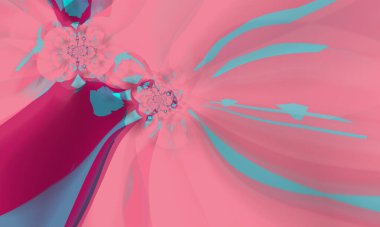 illustration of colorful decorative texture painting. Vibrant paint pattern backdrop