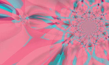 illustration of colorful decorative texture painting. Vibrant paint pattern backdrop