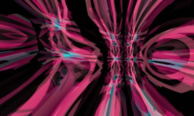 illustration of colorful decorative texture painting. Vibrant paint pattern backdrop