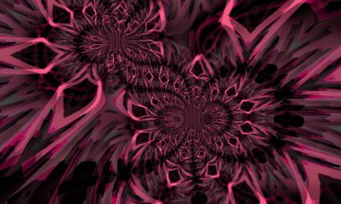 illustration of colorful decorative texture painting. Vibrant paint pattern backdrop