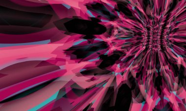 illustration of colorful decorative texture painting. Vibrant paint pattern backdrop