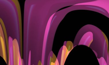 illustration of colorful decorative texture painting. Vibrant paint pattern backdrop